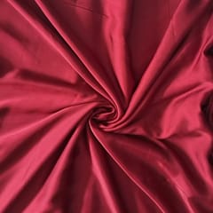 Maroon Color Armani Satin Fabric
