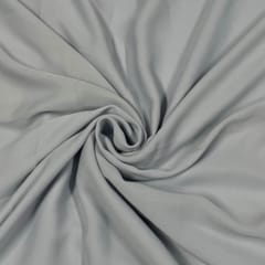 Grey Color Cross Georgette Fabric (N252D)