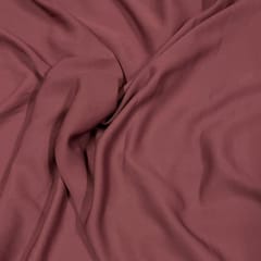 Eggplant Color Cross Georgette Fabric (N147D)