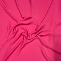Majenta Color Heavy Georgette Fabric (N45)