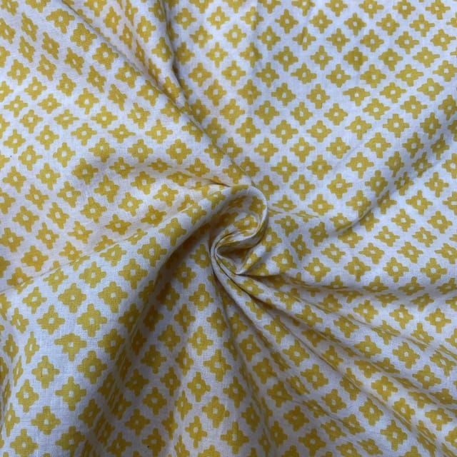 Multi Color Cotton Voil Printed Fabric