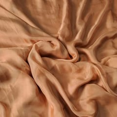 Rust Color Flat Chiffon Fabric (N117)