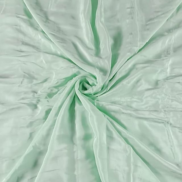 Sea Green Color Crepe Fabric (N226L)