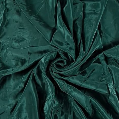 Bottle Green Color Crepe Fabric