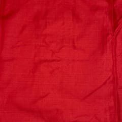 Red Color Pure Silk Fabric