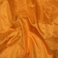 Orange Color Pure Silk Fabric