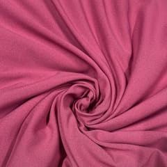 Dull Pink Color Moss Crepe Fabric (N193)