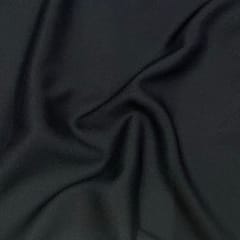 Navy Blue Color Moss Crepe Fabric (N90D)