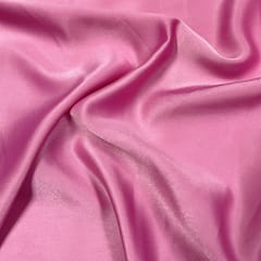 Pink Color Milano Satin Fabric