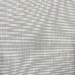 Beige Color Yarn Dyed Cotton Fabric