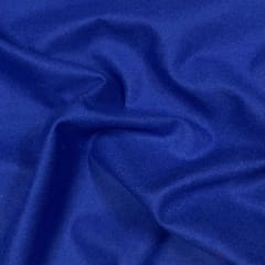 Royal Blue Color Tweed Fabric