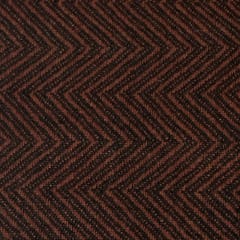 Rust Color Tweed Fabric
