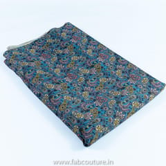 Tussar Silk Printed Fabric (1.50Meter Piece)