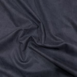 Dark Grey Color Suede Fabric