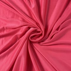 Coral Pink Color Lycra Lining Fabric