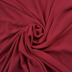 Maroon Color Heavy Georgette Fabric (N27)
