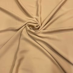Gold Color Heavy Georgette Fabric (N110)