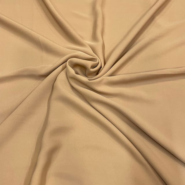Gold Color Heavy Georgette Fabric (N110)