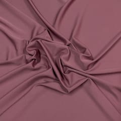 Dark Lilac Color Banana Crepe Fabric (N720)