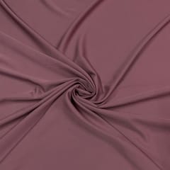 Dark Lilac Color Banana Crepe Fabric (N720)