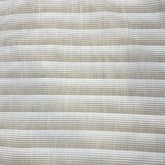 Ivory Color Yarn Dyed Cotton Fabric