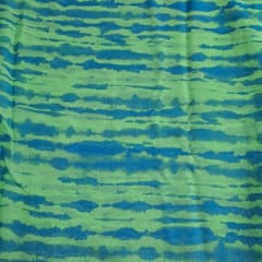 Blue Color Boashan Georgette Printed Fabric