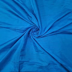 Sky Blue Color 70 Gm Raw Silk Fabric