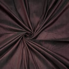Dark Wine Color 70 Gm Raw Silk Fabric