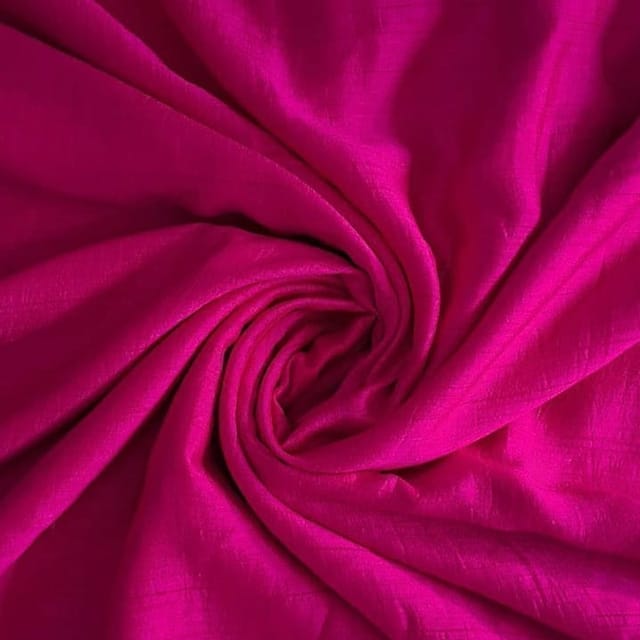 Majenta Color Naysha Silk Fabric
