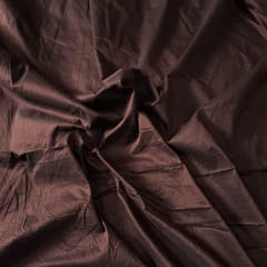 Brown Color Cotton Silk Fabric (N230)