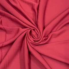 Maroon Color Heavy Georgette Fabric (N195)