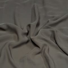 Mouse Color Triple Georgette Fabric (N253D)