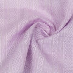 Cream Color Leeno Cotton Dyeable Dobby Fabric