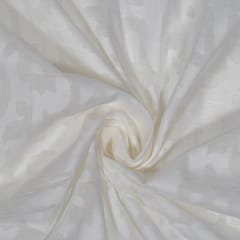 White Dyeable Cotton Dobby Fabric