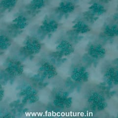 Net Embroidered Fabric (1.75Meter Piece)