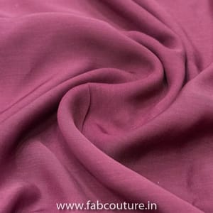 Dark Onion Pink Viscose Muslin fabric
