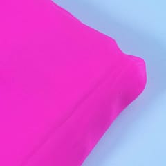 Bright Pink Poly Georgette fabric