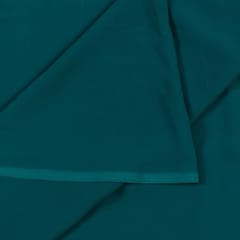 Bottel Green Poly Georgette fabric