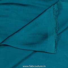 Peacock Blue Marina Satin fabric