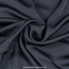 Black Marina Satin fabric