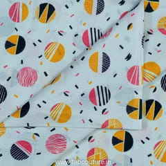 Quirky Cotton Cambric Digital Printed Fabrics