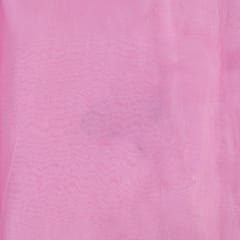 Light Pink Color Poly Organza fabric