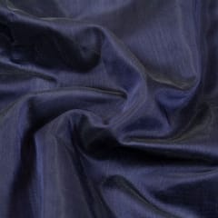Navy Blue Modal Chanderi fabric