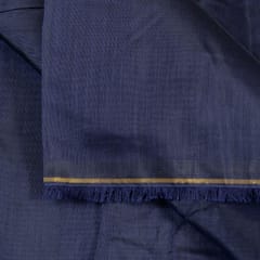 Navy Blue Modal Chanderi fabric