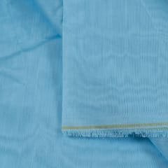 Sky Blue Color Modal Chanderi fabric