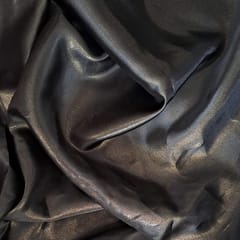 Black Color Shimmer Organza Fabric