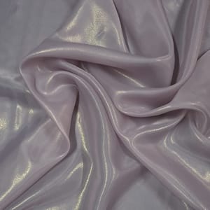 Lilac Color Shimmer Organza Fabric