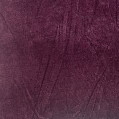 Dark Wine Color Knitted Corduroy Fabric