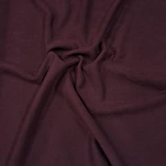Dark Wine Color Suede Fabric