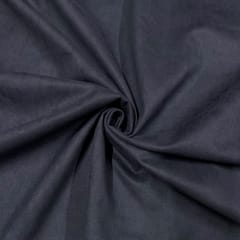 Dark Grey Color Suede Fabric